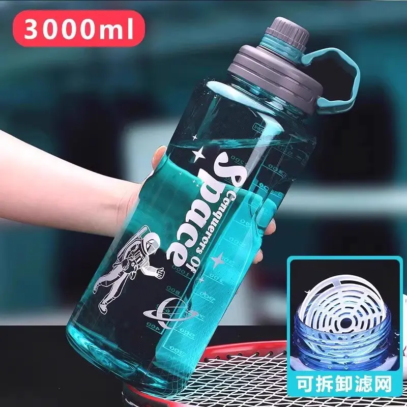 Large-capacity Construction Site Water Cup for Work, Anti-fall Men's Water Kettle, Drinking Cup, Space Cup, Large High-temperature Water Bottle