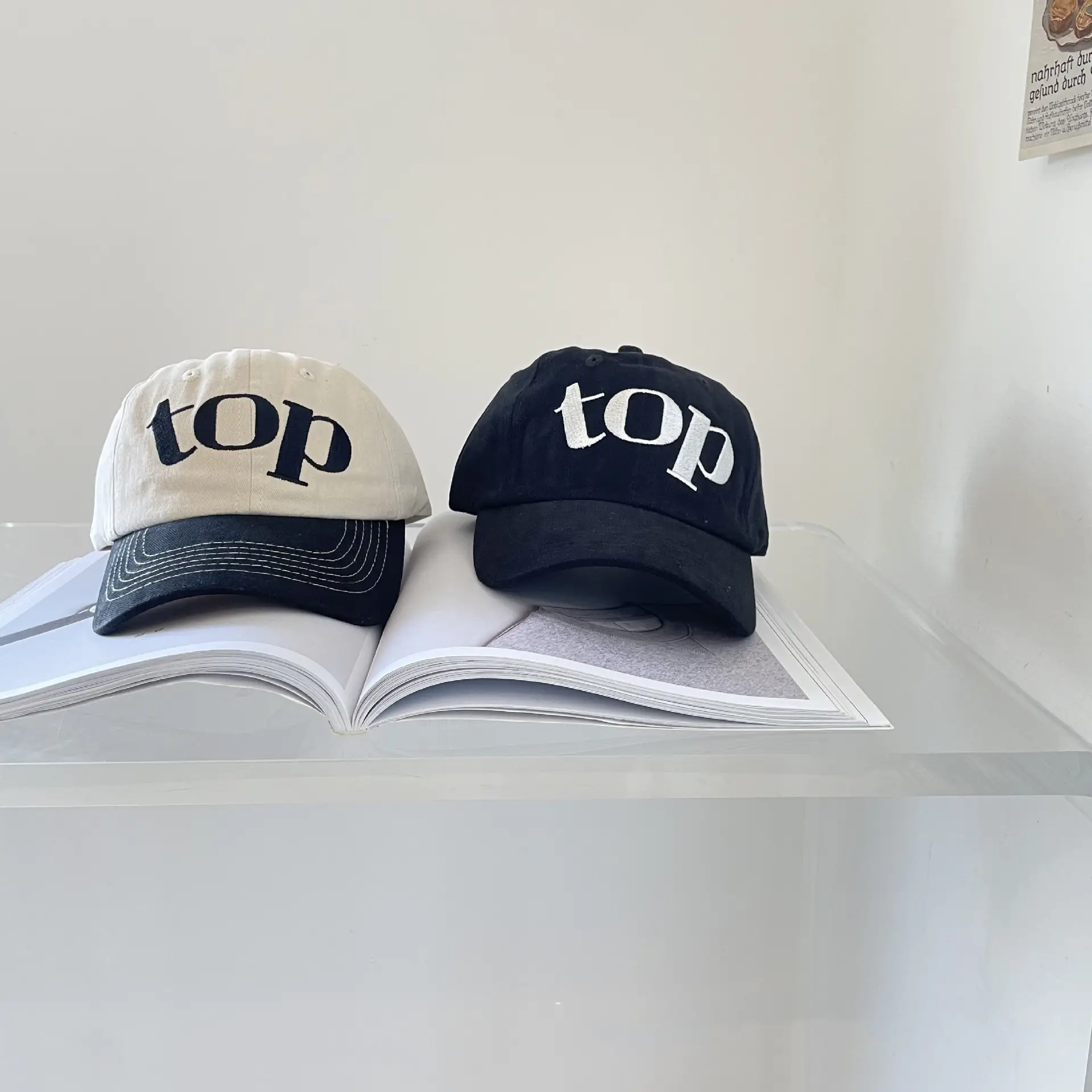 Children's Embroidered Cap Hats for Boys Girls Sun Protective - Image 3