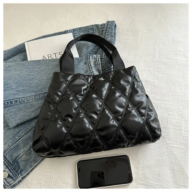 2024 Purple Quilted Shoulder Bag for Women — feature 11
