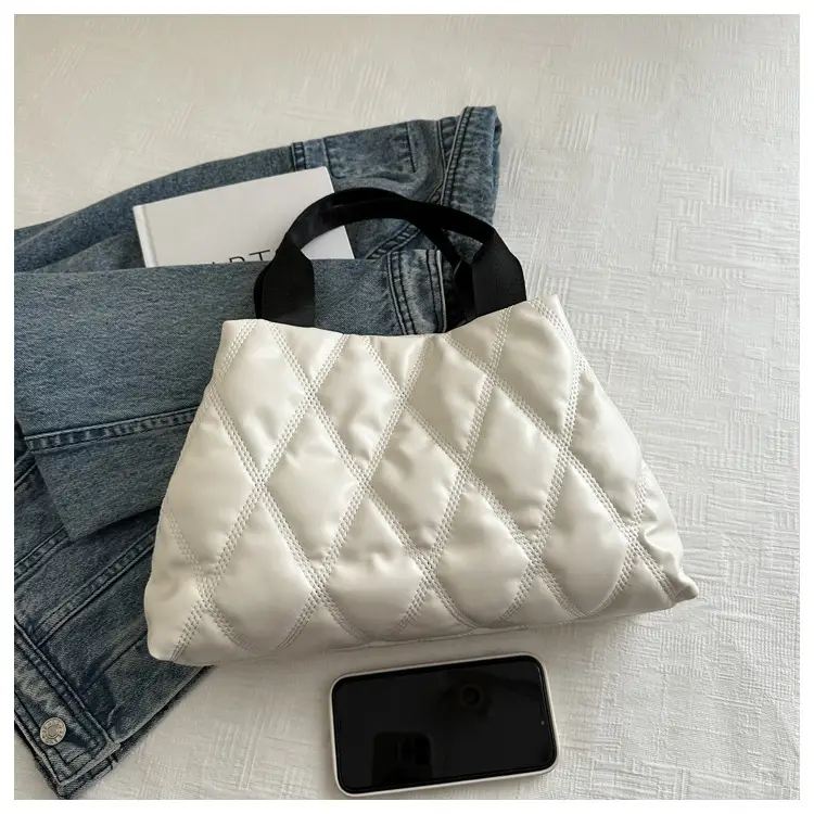 2024 Purple Quilted Shoulder Bag for Women — feature 14