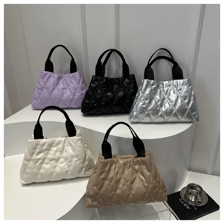 2024 Purple Quilted Shoulder Bag for Women — feature 34