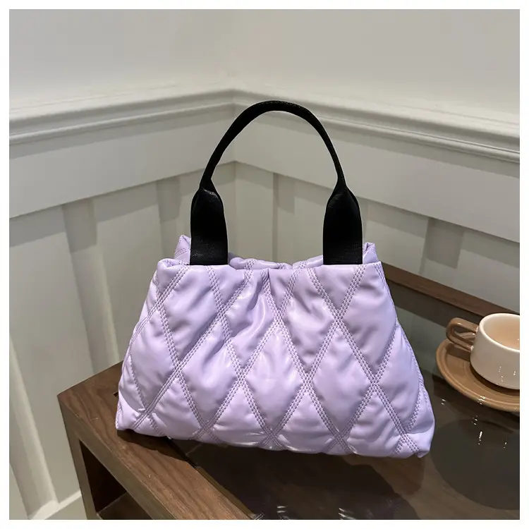 2024 Purple Quilted Shoulder Bag for Women — feature 39