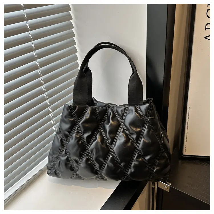 2024 Purple Quilted Shoulder Bag for Women — feature 49