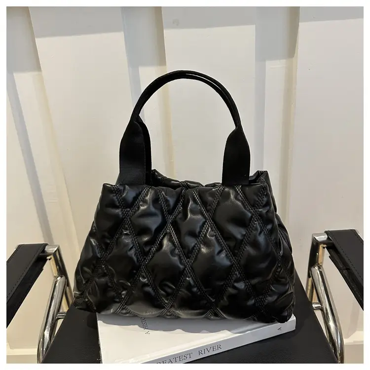 2024 Purple Quilted Shoulder Bag for Women — feature 50