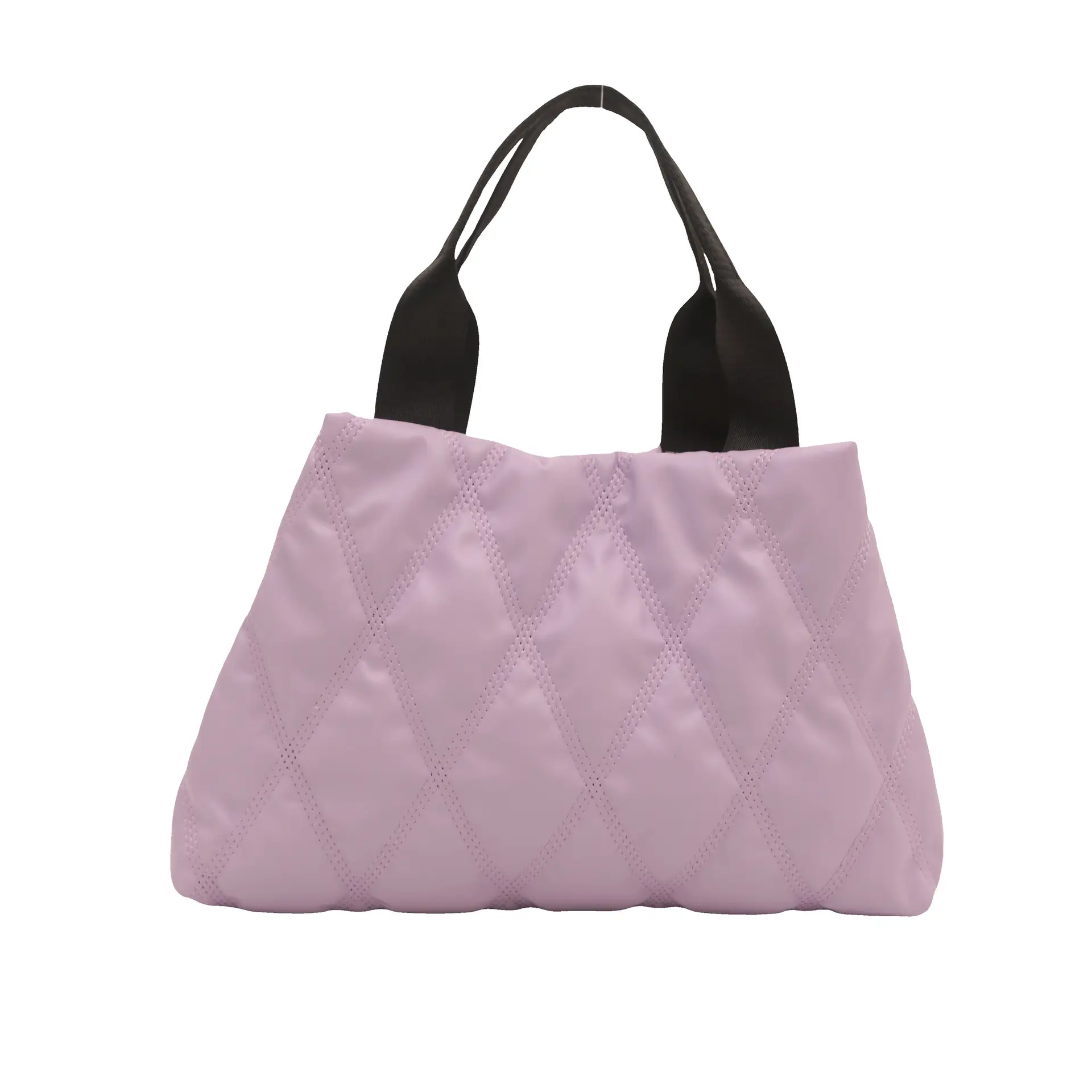 2024 Purple Quilted Shoulder Bag for Women - Image 3