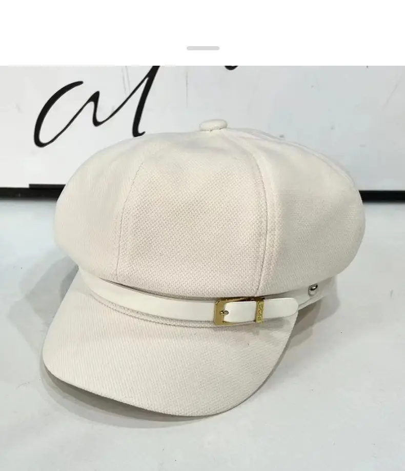 Japanese Belt Buckle Cap for Men Women Brown — feature 11