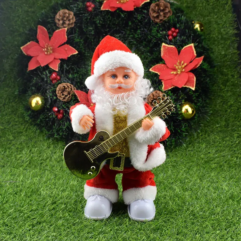 Green Plush Santa Claus Decorative Tassel - Image 11