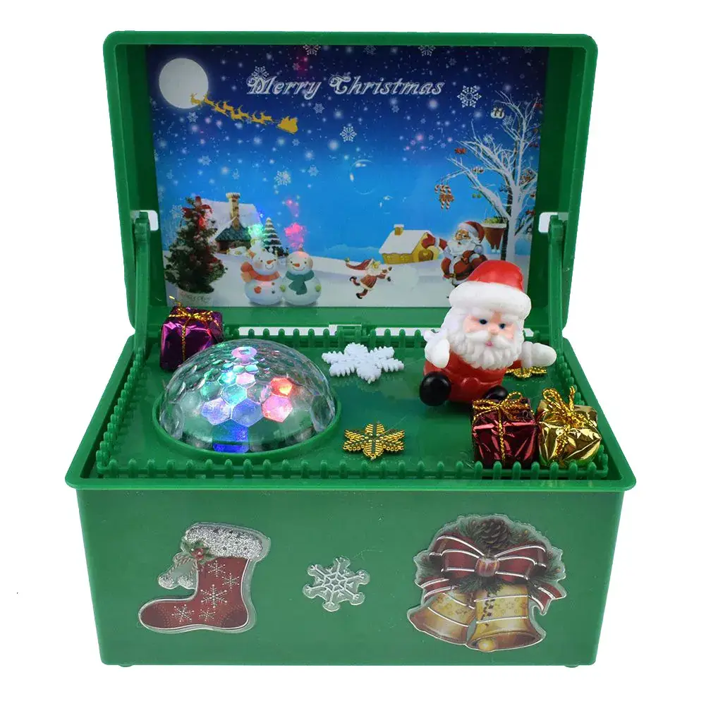 Green Plush Santa Claus Decorative Tassel - Image 2