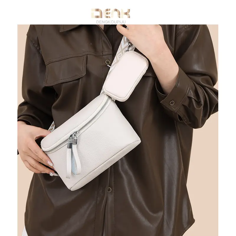 Green Denim Crossbody Bag Set for Women 2024 - Image 8