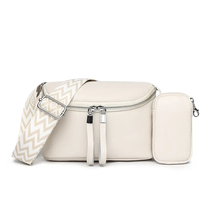 Green Denim Crossbody Bag Set for Women 2024 - Image 2