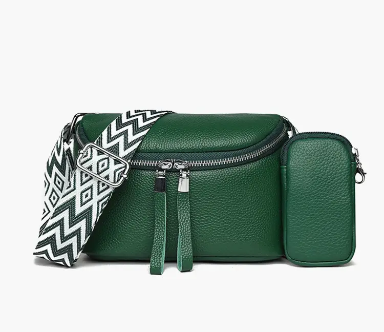 Green Denim Crossbody Bag Set for Women 2024 — feature 14