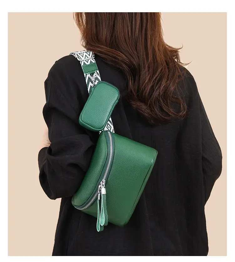 Green Denim Crossbody Bag Set for Women 2024 — feature 28