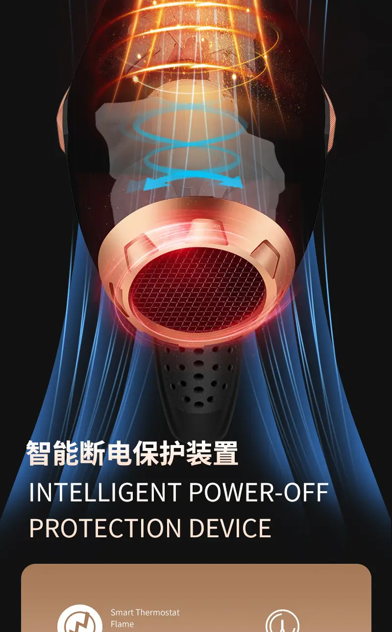 High-Speed Hair Dryer with Constant Temperature & Strong Wind — feature 12