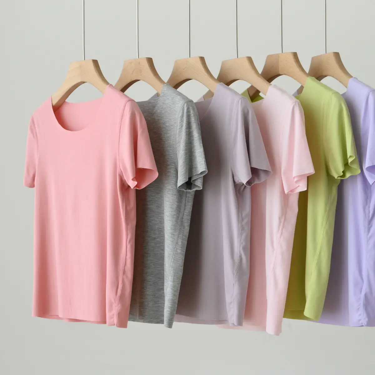 Pink Random Cut Crewneck T-Shirt for Boys Girls Large - Image 9