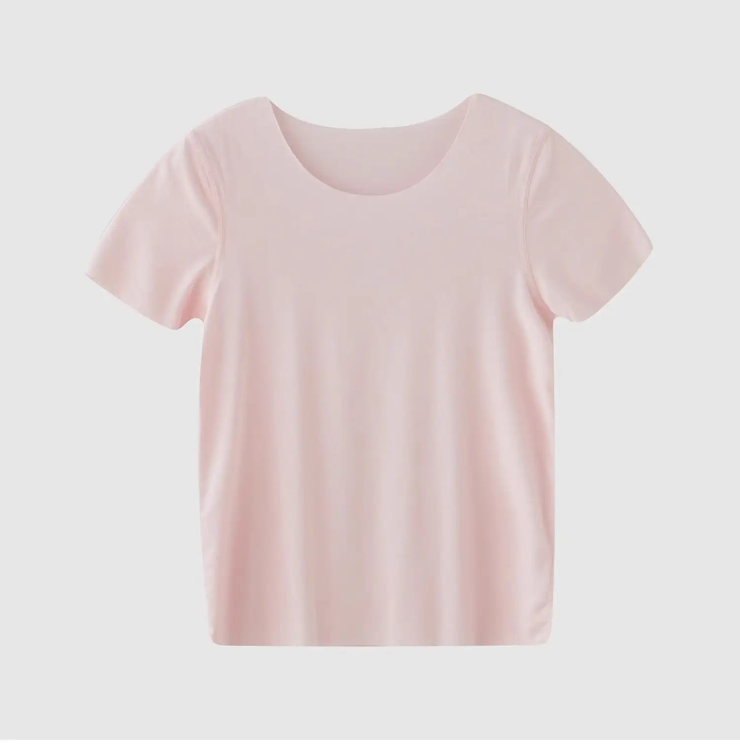 Pink Random Cut Crewneck T-Shirt for Boys Girls Large — feature 10
