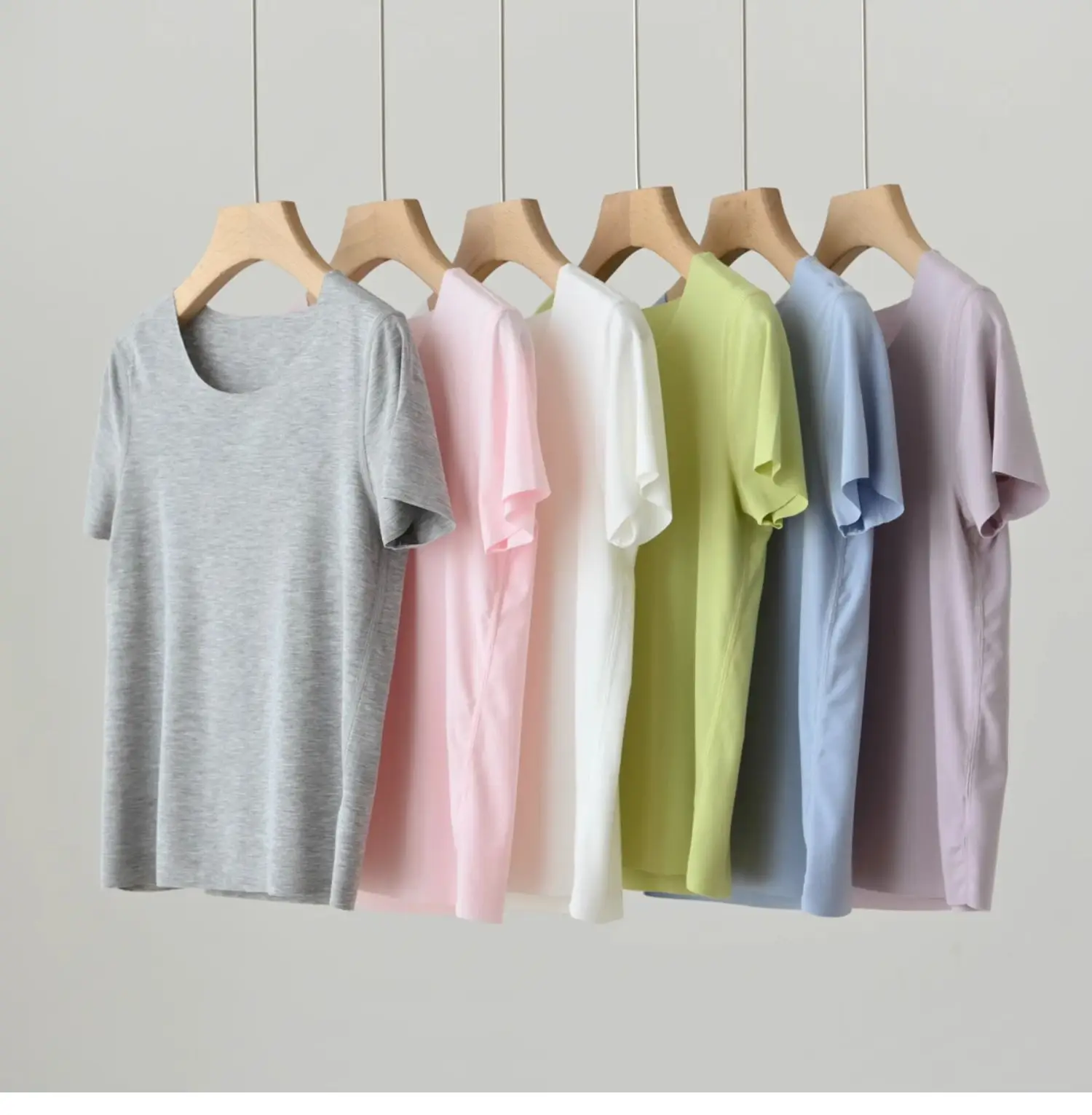 Pink Random Cut Crewneck T-Shirt for Boys Girls Large — feature 3