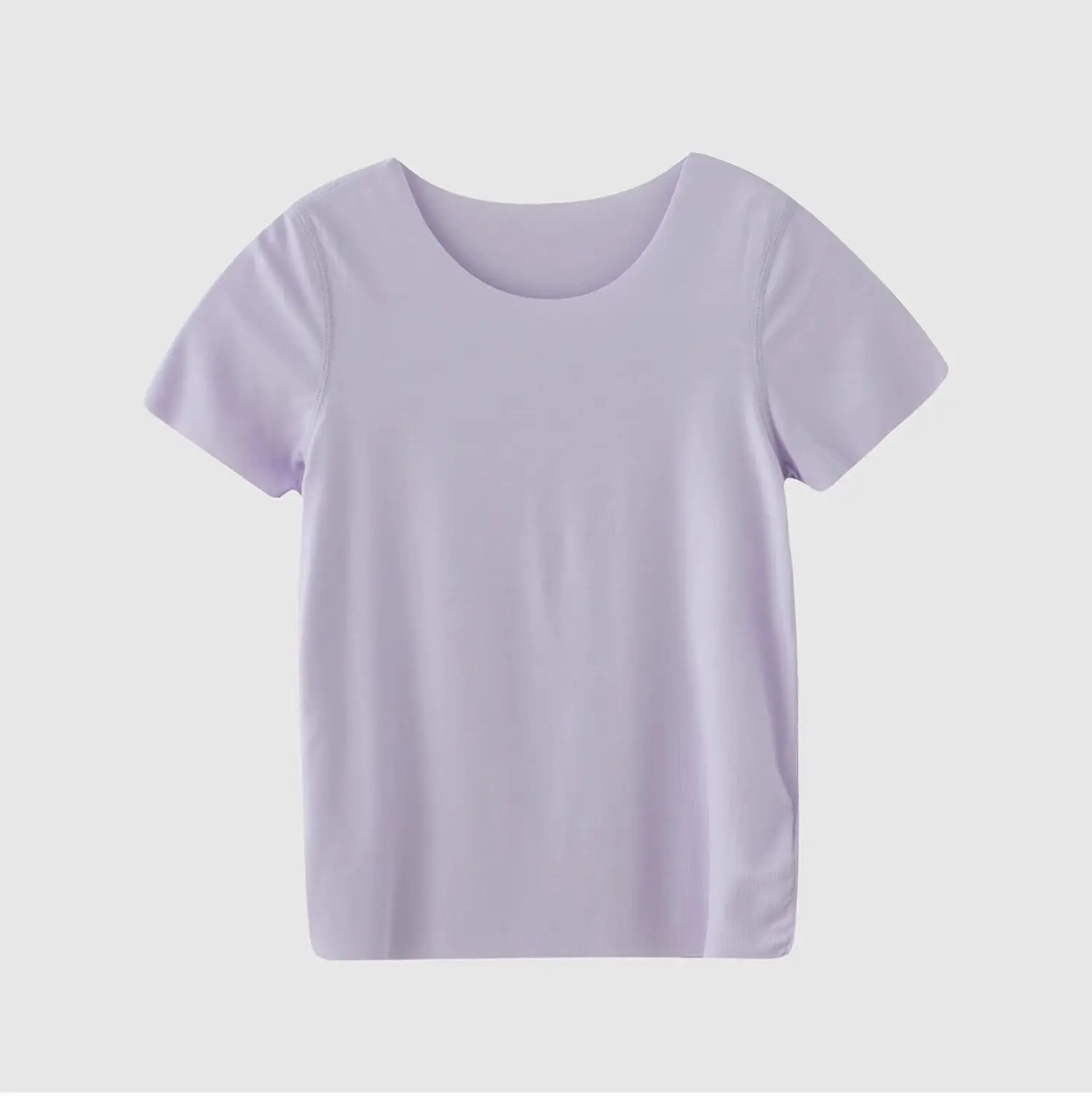 Pink Random Cut Crewneck T-Shirt for Boys Girls Large — feature 9