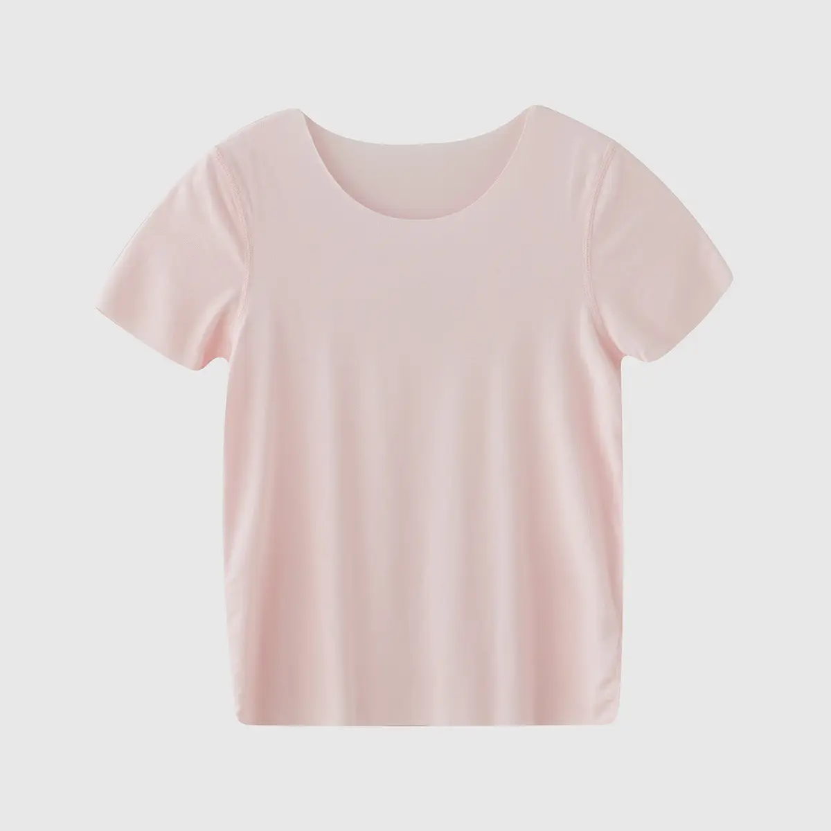 Pink Random Cut Crewneck T-Shirt for Boys Girls Large - Image 6
