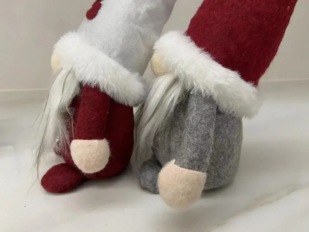 Cross-Border New Product Creative Hooded Doll Santa Claus Plush Decorative Ornament — feature 6