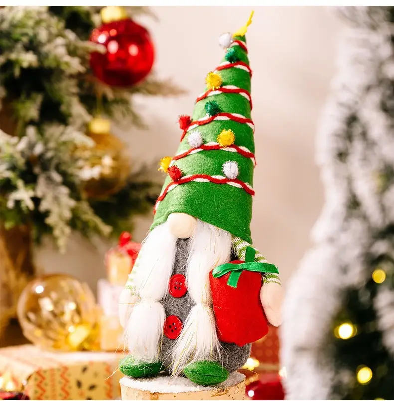 2024 Christmas Gnome Dolls Red Green Ready Stock Wholesale — feature 11