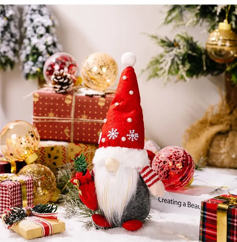2024 Christmas Gnome Dolls Red Green Ready Stock Wholesale — feature 12
