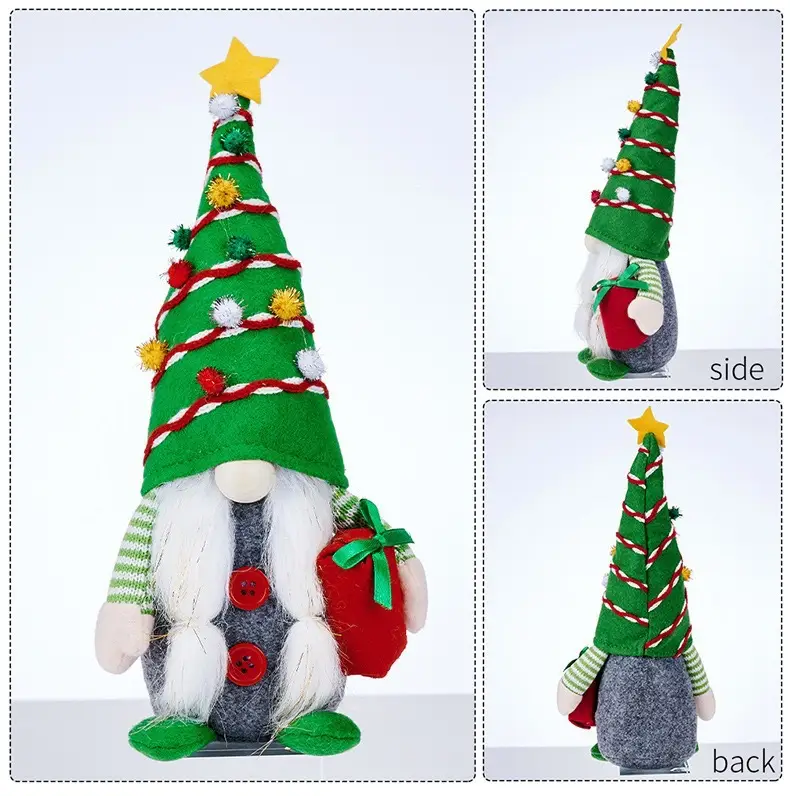 2024 Christmas Gnome Dolls Red Green Ready Stock Wholesale — feature 6