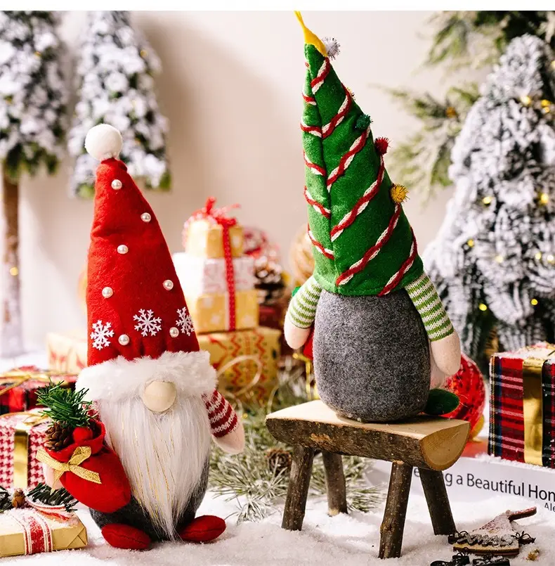 2024 Christmas Gnome Dolls Red Green Ready Stock Wholesale — feature 9