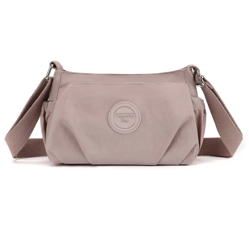 Pink Korean Fashion Shoulder Bag with Crossbody Strap - Image 3