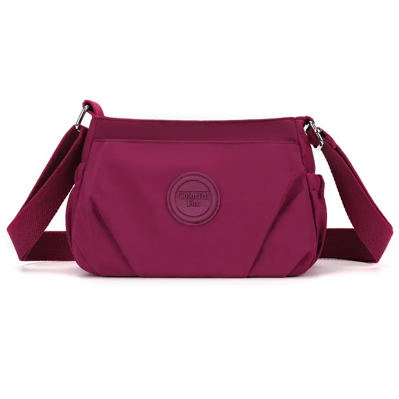Pink Korean Fashion Shoulder Bag with Crossbody Strap - Image 9