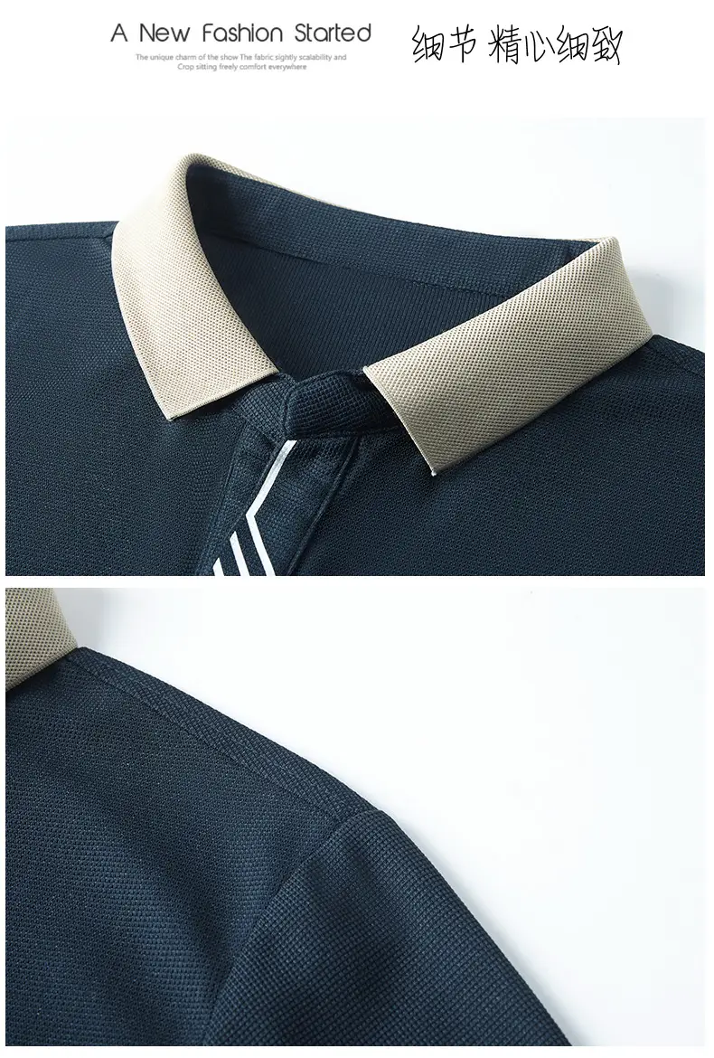 Men's Green Polo Shirt with Embroidered Logo — feature 31