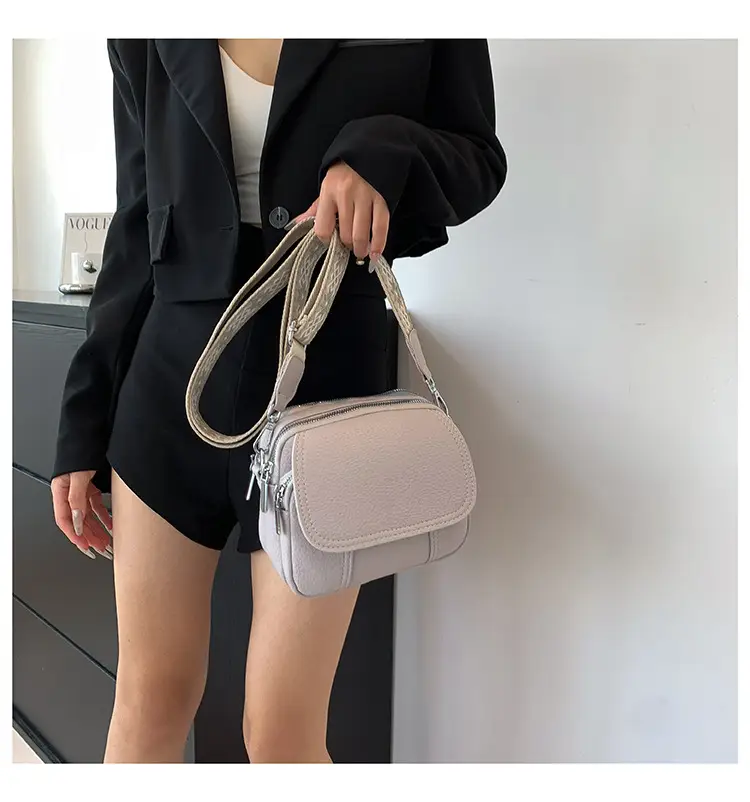 Pink Crossbody Bag for Women, Korean Style, Lightweight, Versatile — feature 8
