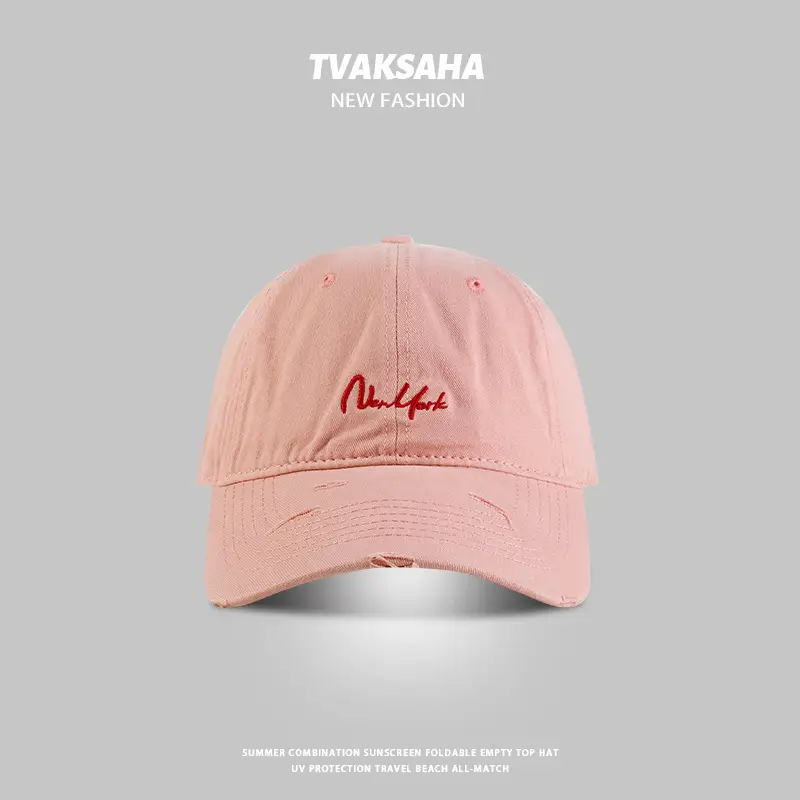 Women Navy Blue Embroidered Baseball Cap — feature 12