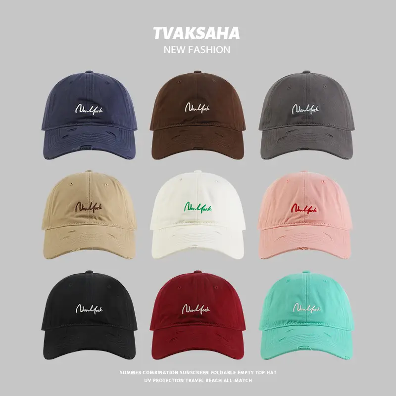Women Navy Blue Embroidered Baseball Cap — feature 2
