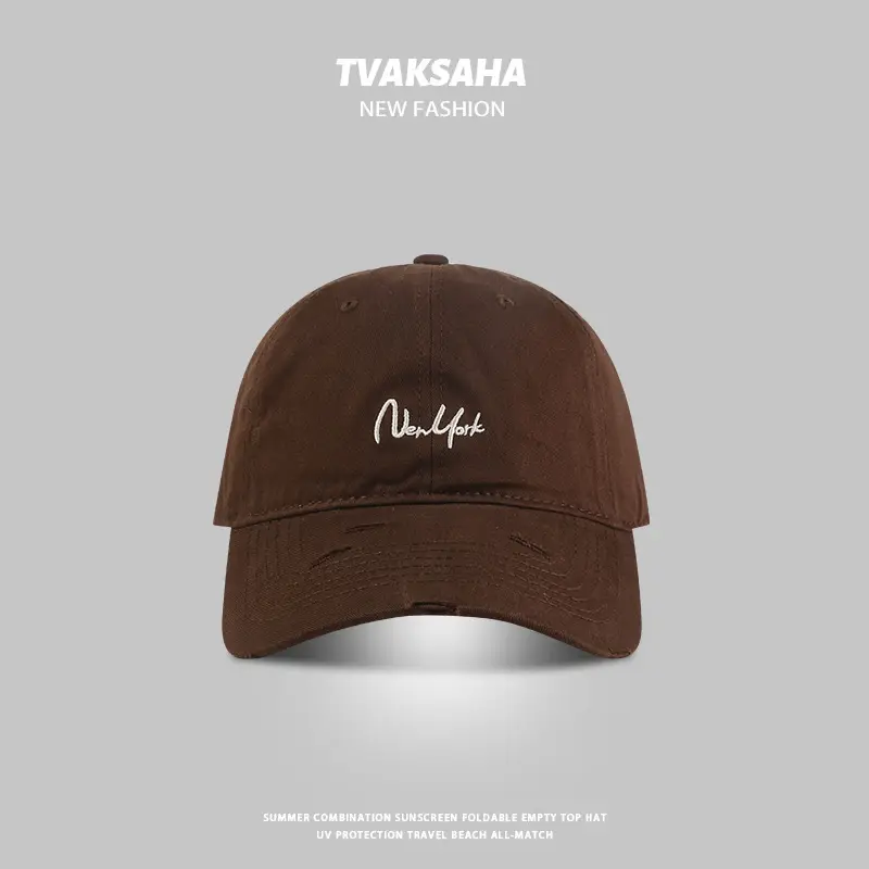 Women Navy Blue Embroidered Baseball Cap — feature 5