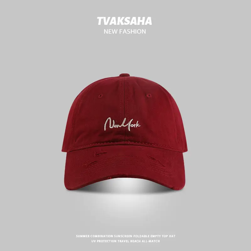 Women Navy Blue Embroidered Baseball Cap — feature 8