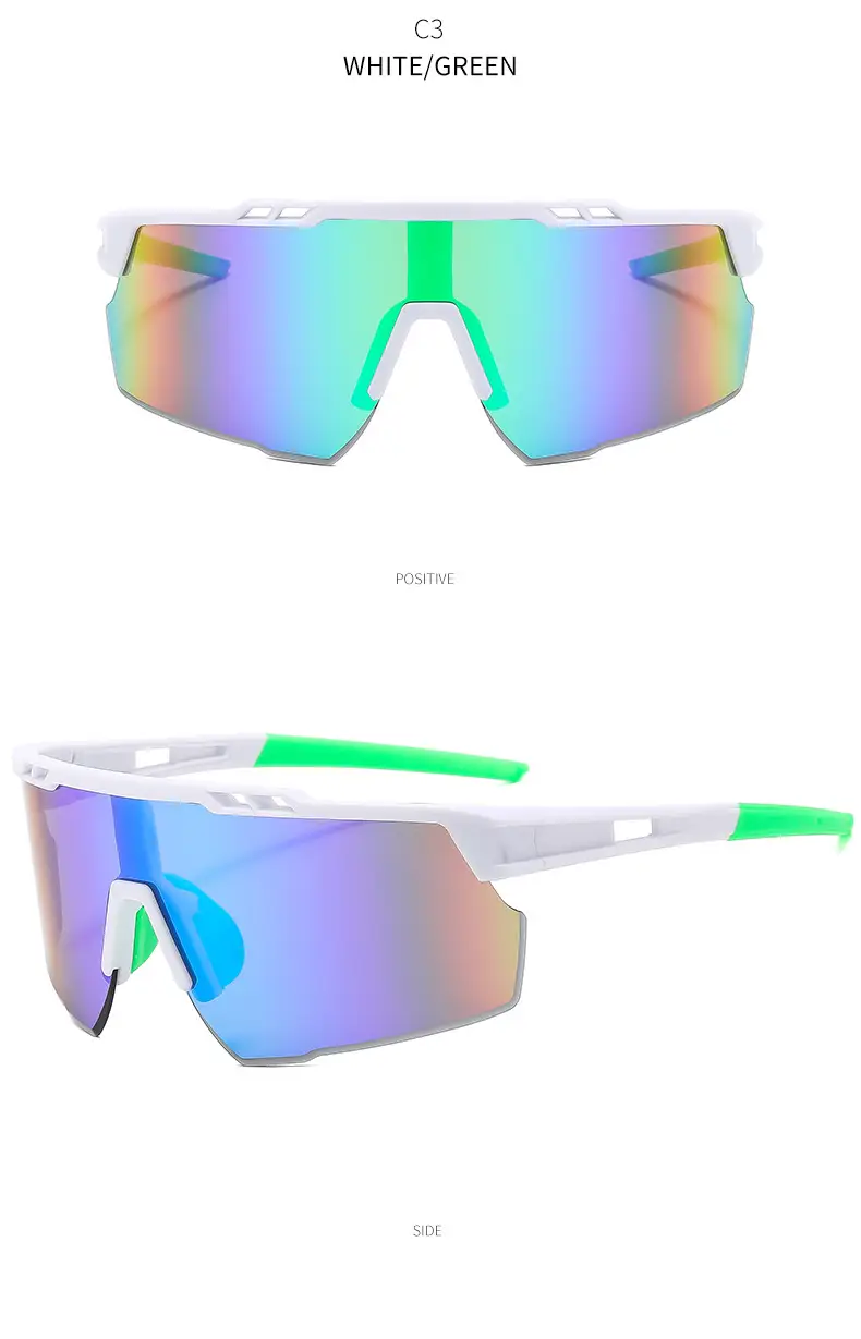 Outdoor Windproof Sunglasses for Cycling Running Square Round Faces — feature 11