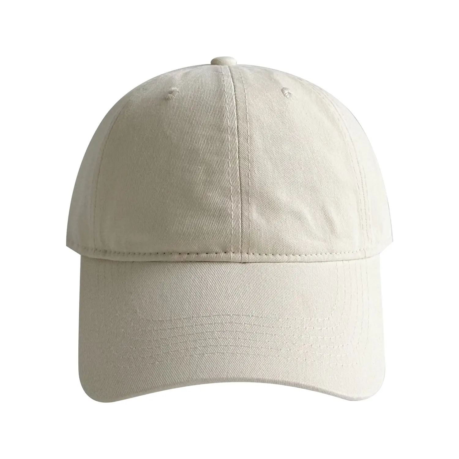 Kids Baseball Cap with Logo Print Green - Image 7