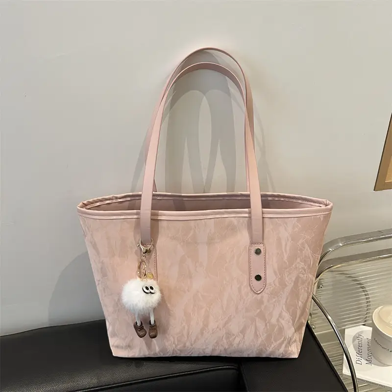 New Large Capacity Grey Tote Bag for Women - Image 10