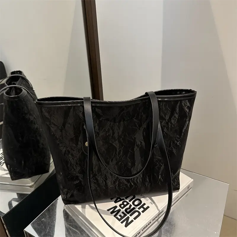 New Large Capacity Grey Tote Bag for Women - Image 12