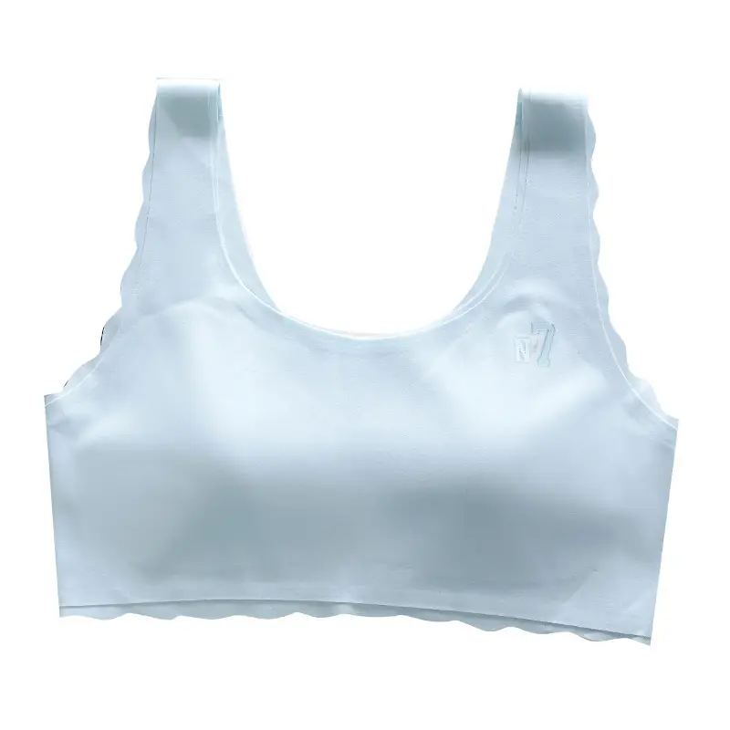 Fixed Cup Adolescent Children's Vest Development Period Girls Intimates Girls Primary School Students Junior High School Students Girls