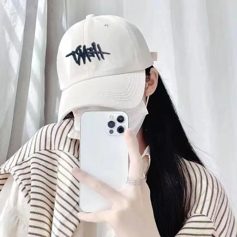 Women Brown Heart Embroidered Baseball Cap — feature 8