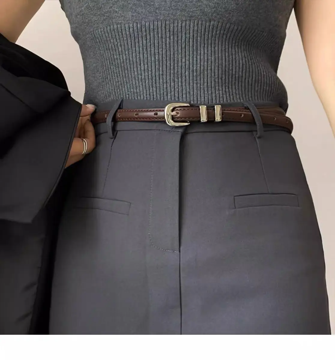 Genuine Leather Belt for Women 2024 Summer - Image 2