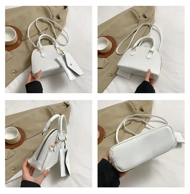 Women Croc Patch Handbags 2024 New High-end Texture All-match — feature 12