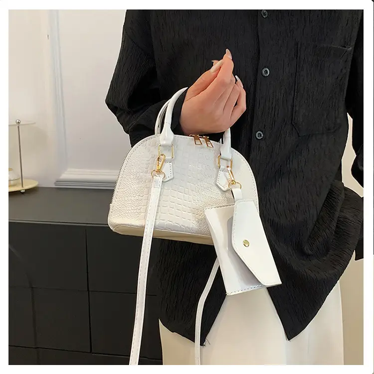 Women Croc Patch Handbags 2024 New High-end Texture All-match — feature 24