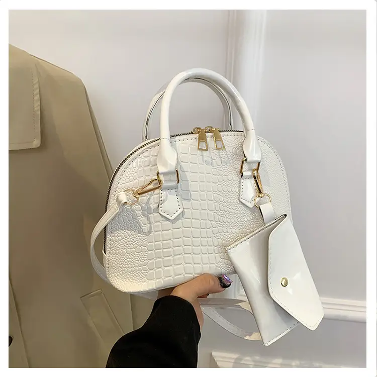 Women Croc Patch Handbags 2024 New High-end Texture All-match - Image 2