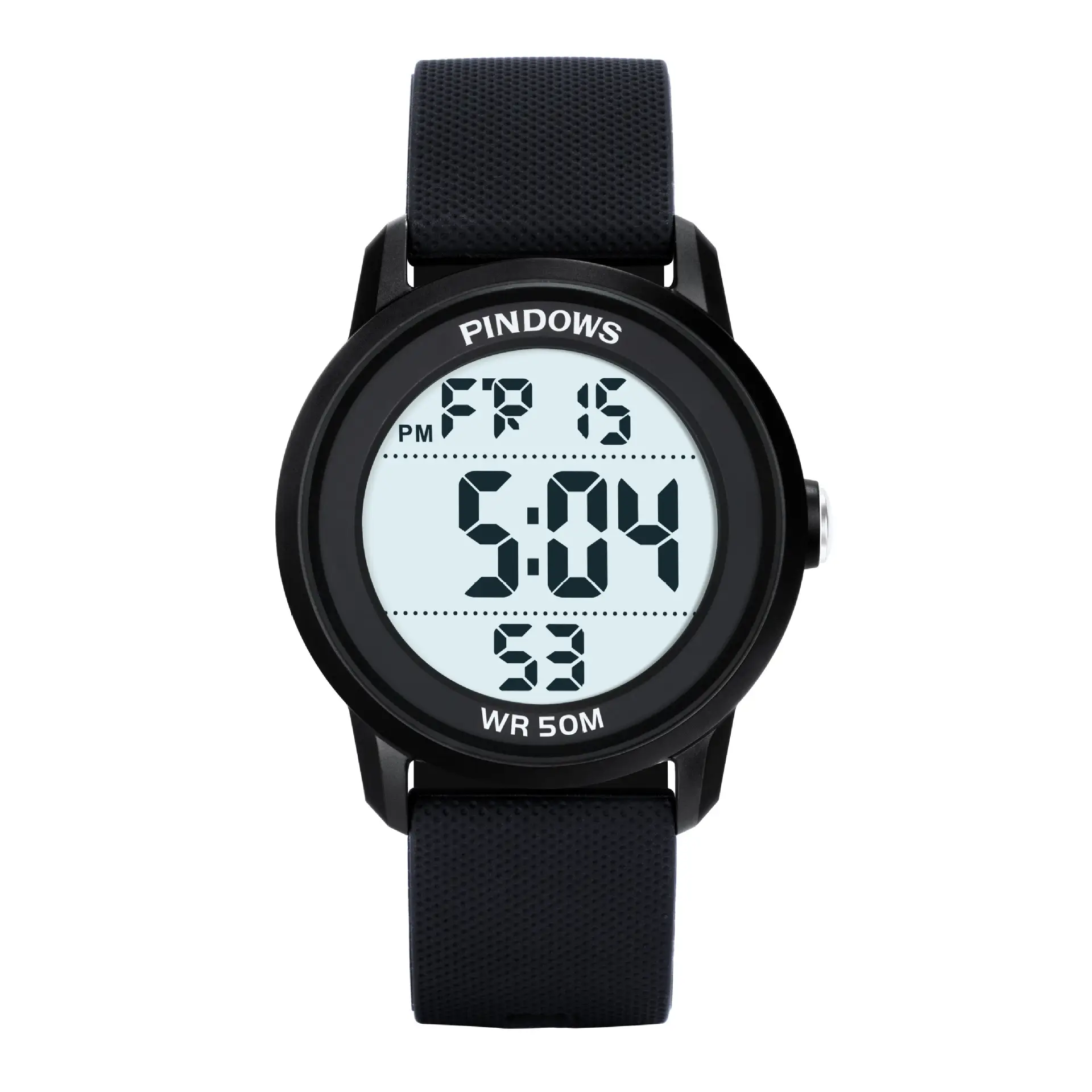 Pindao Silicone Strap Waterproof Student Watch 50.4 - Image 10