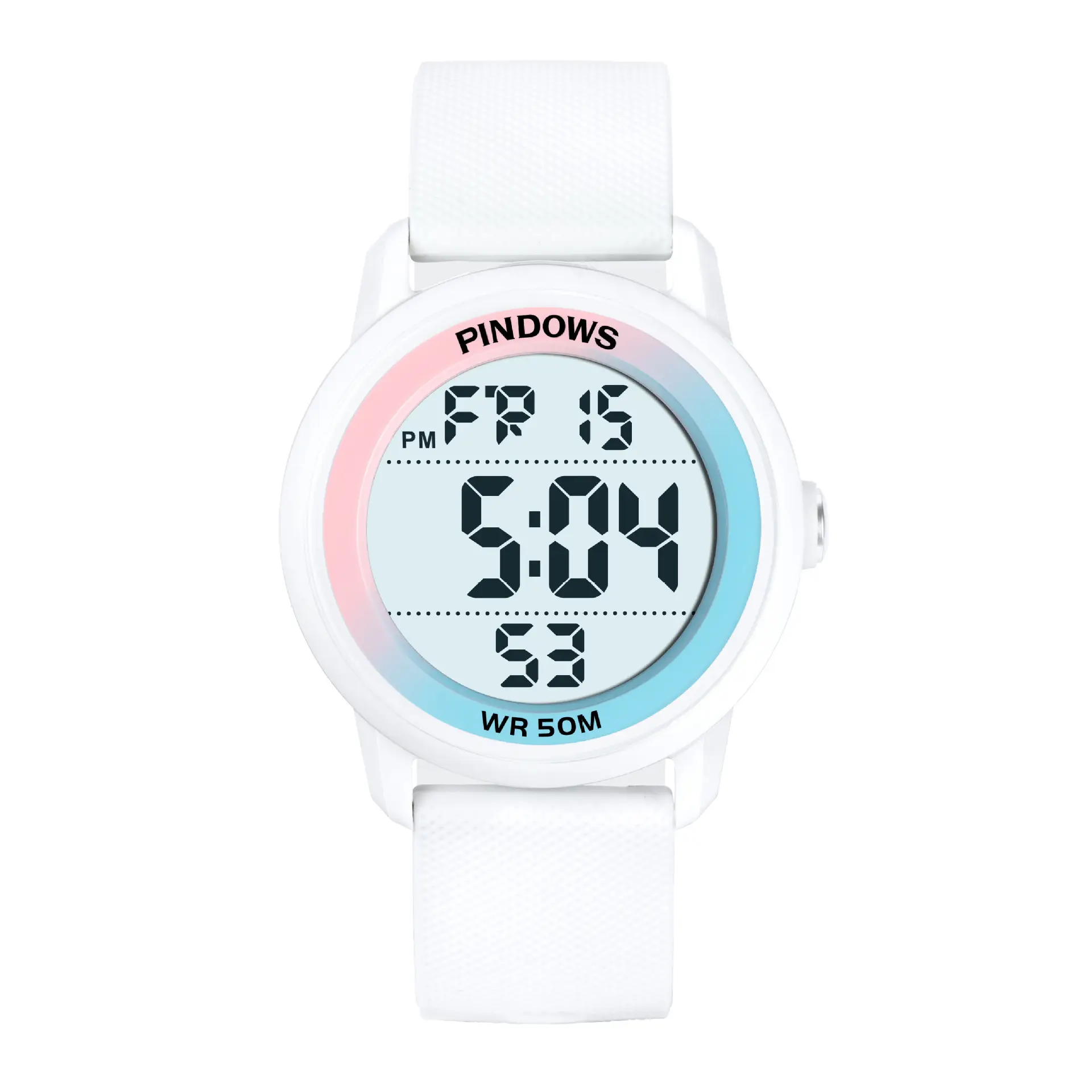 Pindao Silicone Strap Waterproof Student Watch 50.4 - Image 2