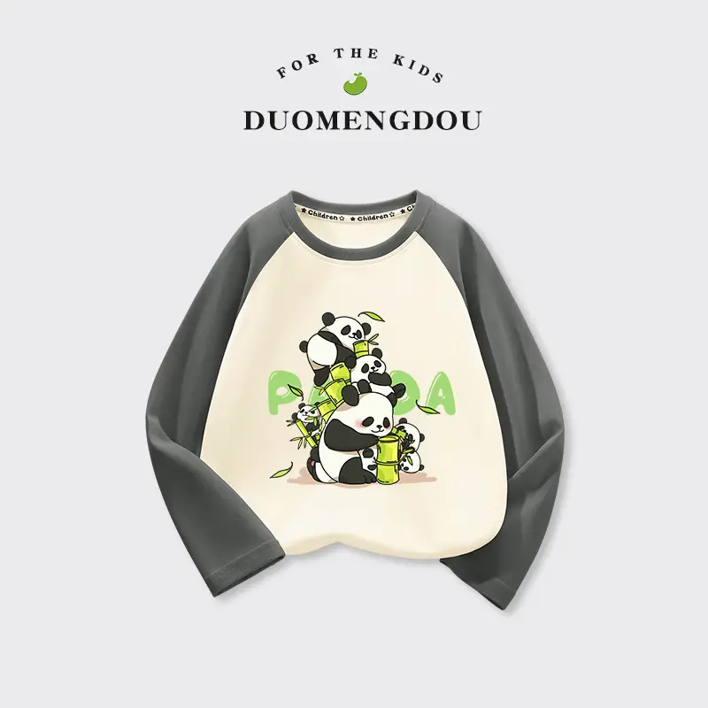 Pure Cotton Long Sleeve Baby Boys Raglan Tops - Image 12