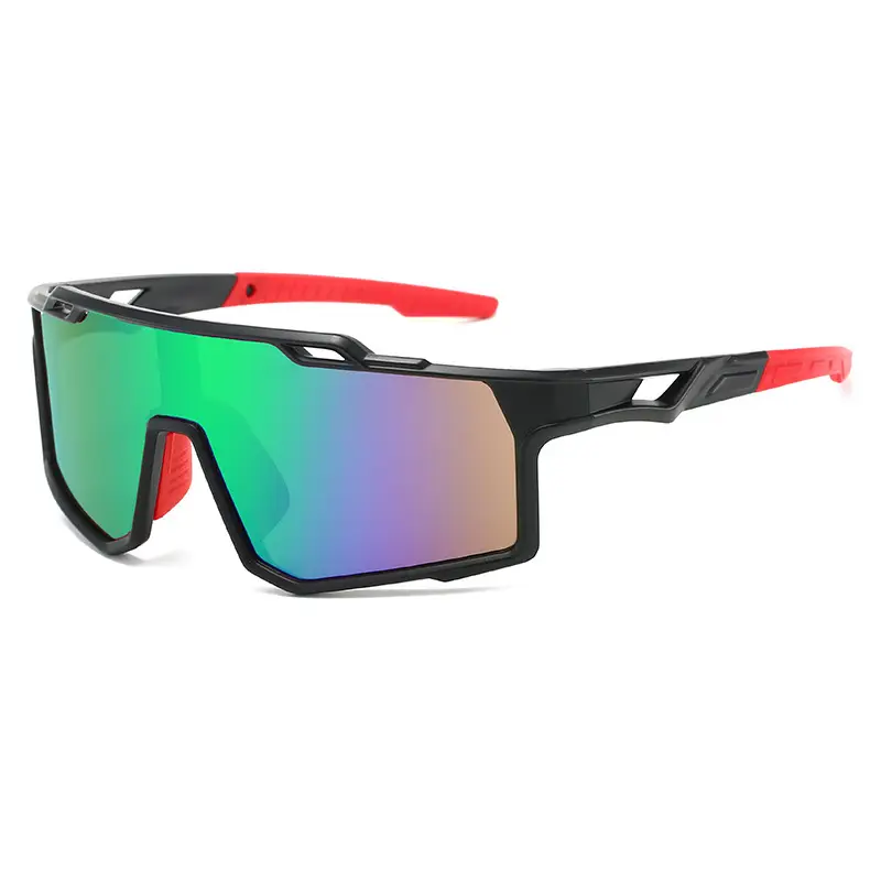 24 New Outdoor Bicycle Sunglasses Red Orange Gradient