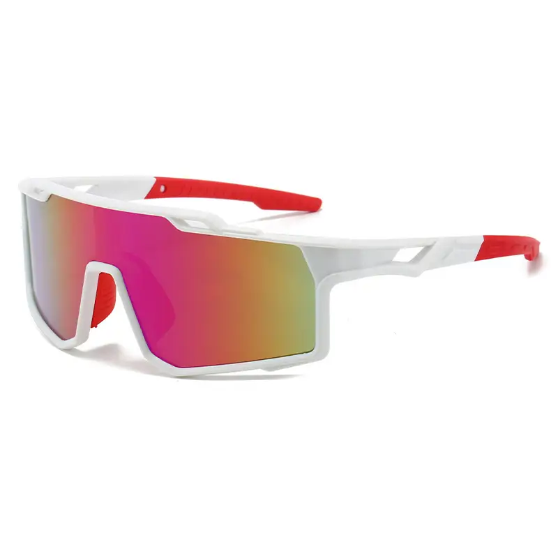 24 New Outdoor Bicycle Sunglasses Red Orange Gradient